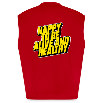 MH Heavyweight Oversized Organic Tank Top (EU) - red