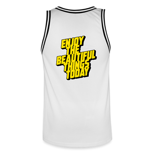 MH Basketball Jersey - white/black