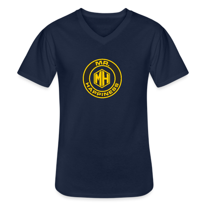 enjoytoday V-Neck T-Shirt - navy