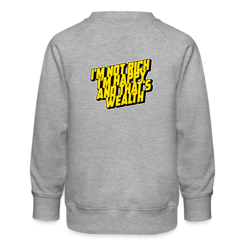 Kids’ Premium Sweatshirt (EU) - heather grey