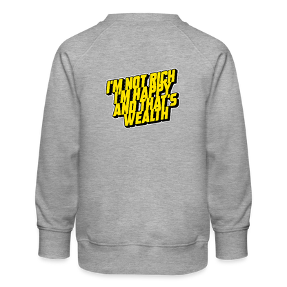 Kids’ Premium Sweatshirt (EU) - heather grey