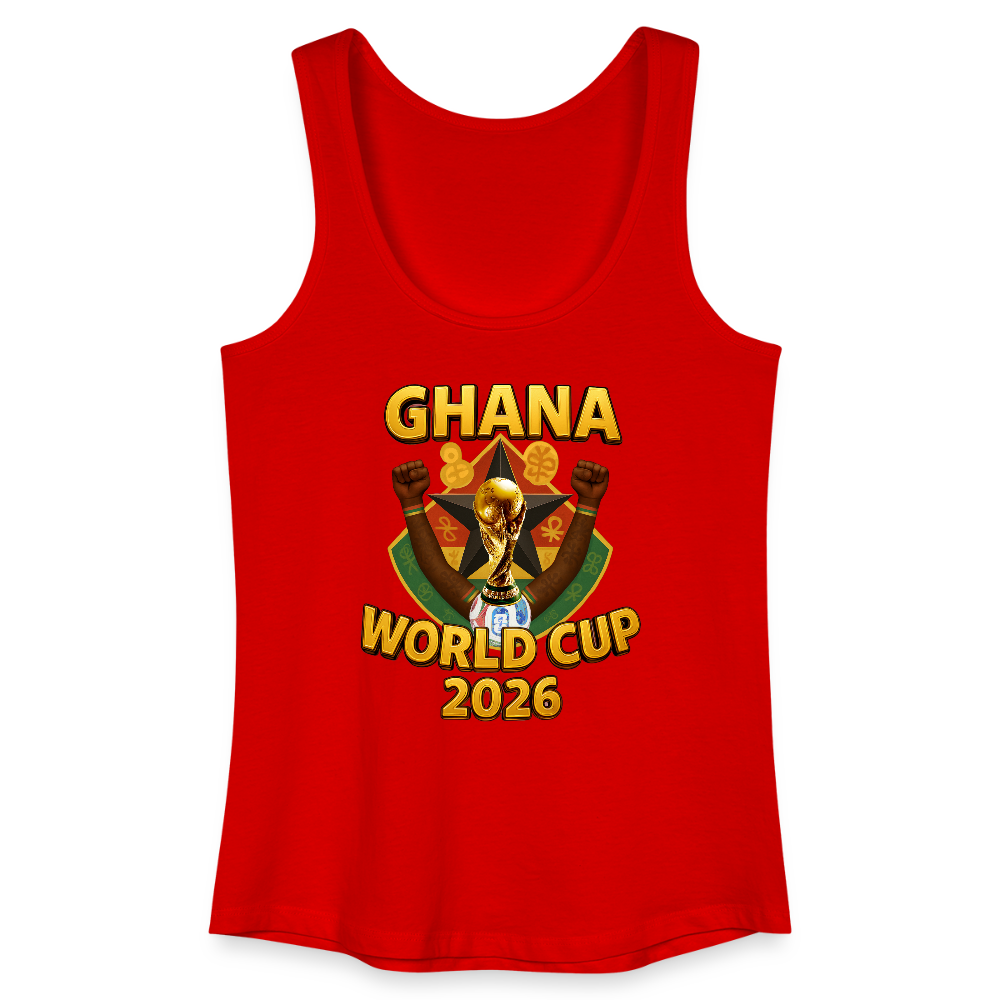 Women’s Organic Tank Top - red