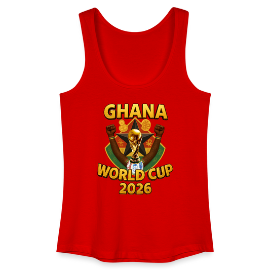 Women’s Organic Tank Top - red