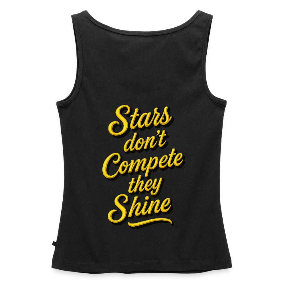 Black Stars Slay Tank - black