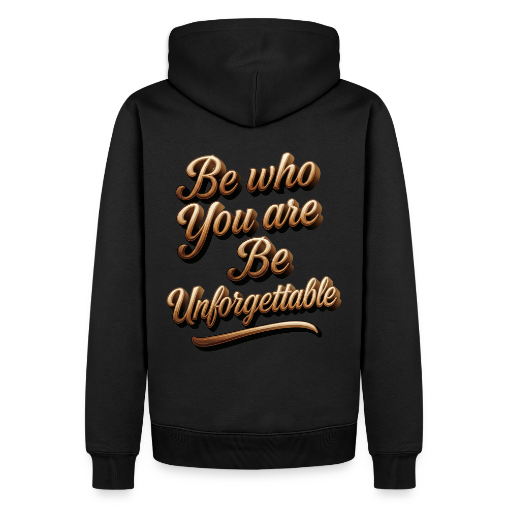 YOU ARE Unforgettable Hoodie - black