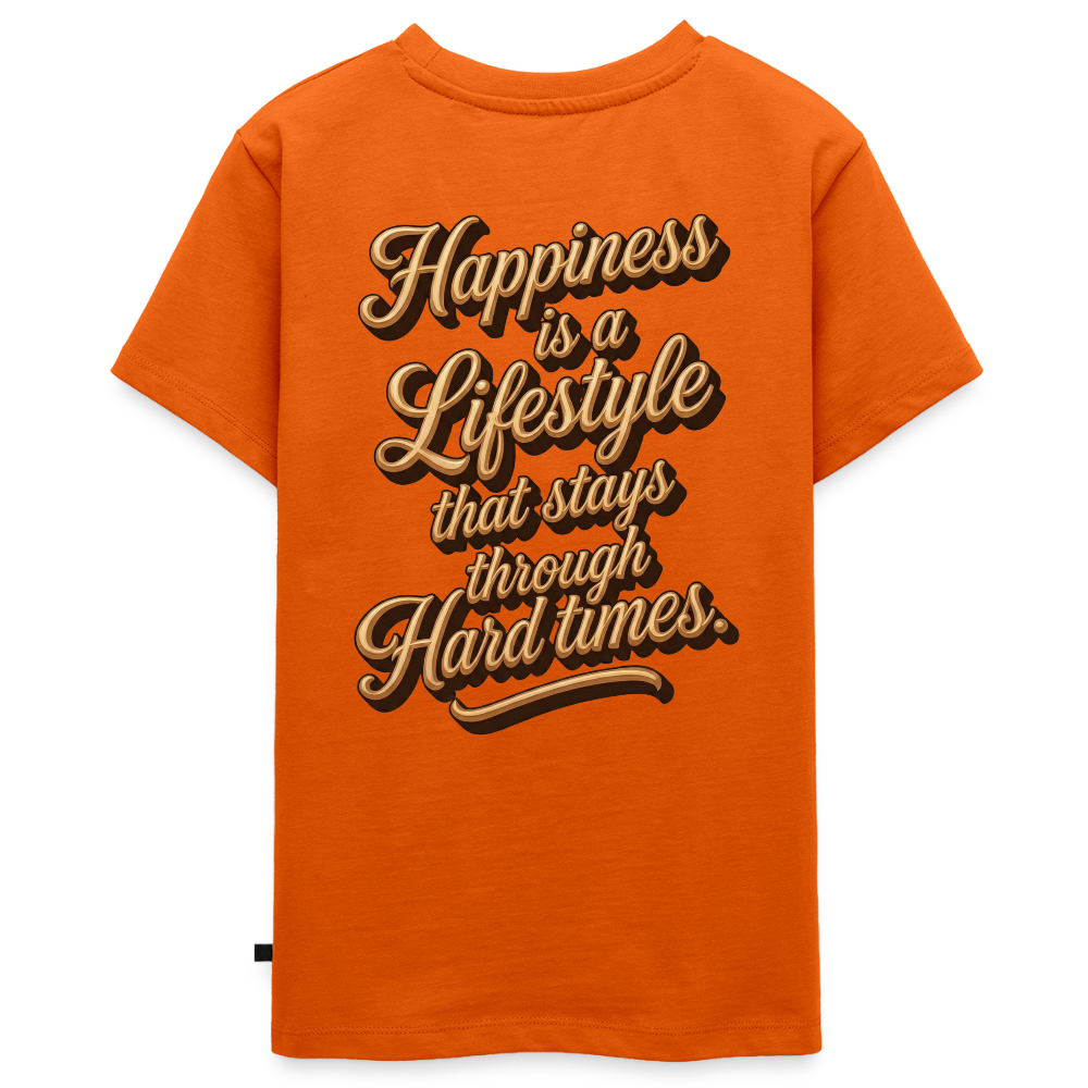 The 😄 Good Vibes Only Tee - orange 