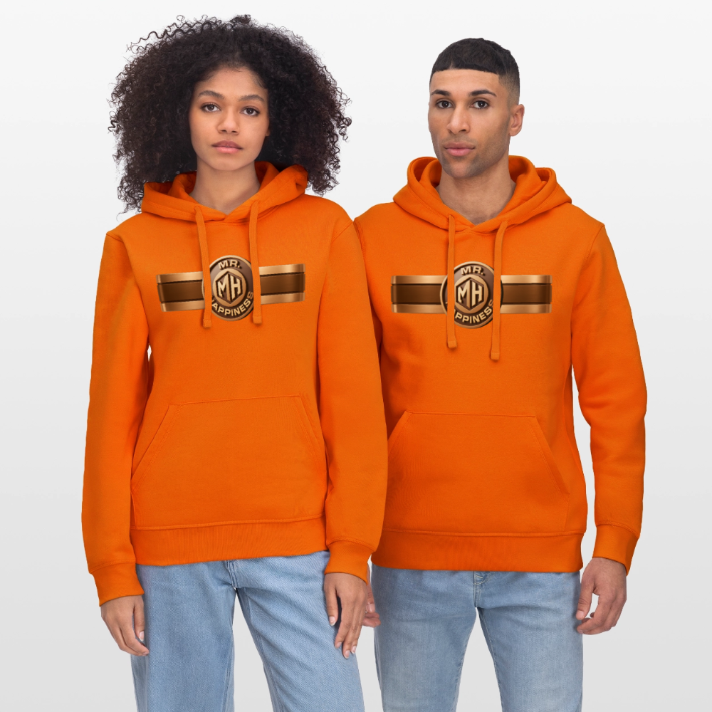 Beat Drop Hoodie - bright orange