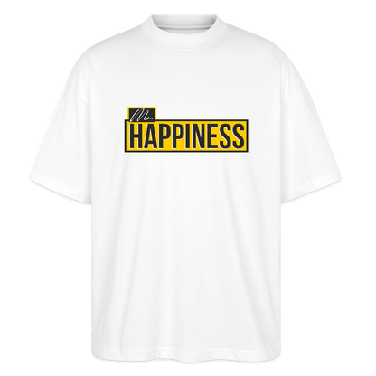 Oversized Unisex Organic T-shirt Blaster - white