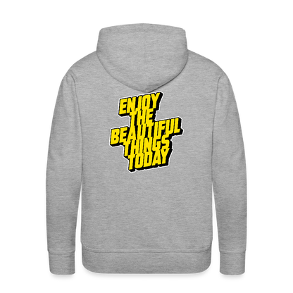 Men’s Premium Hoodie - heather grey