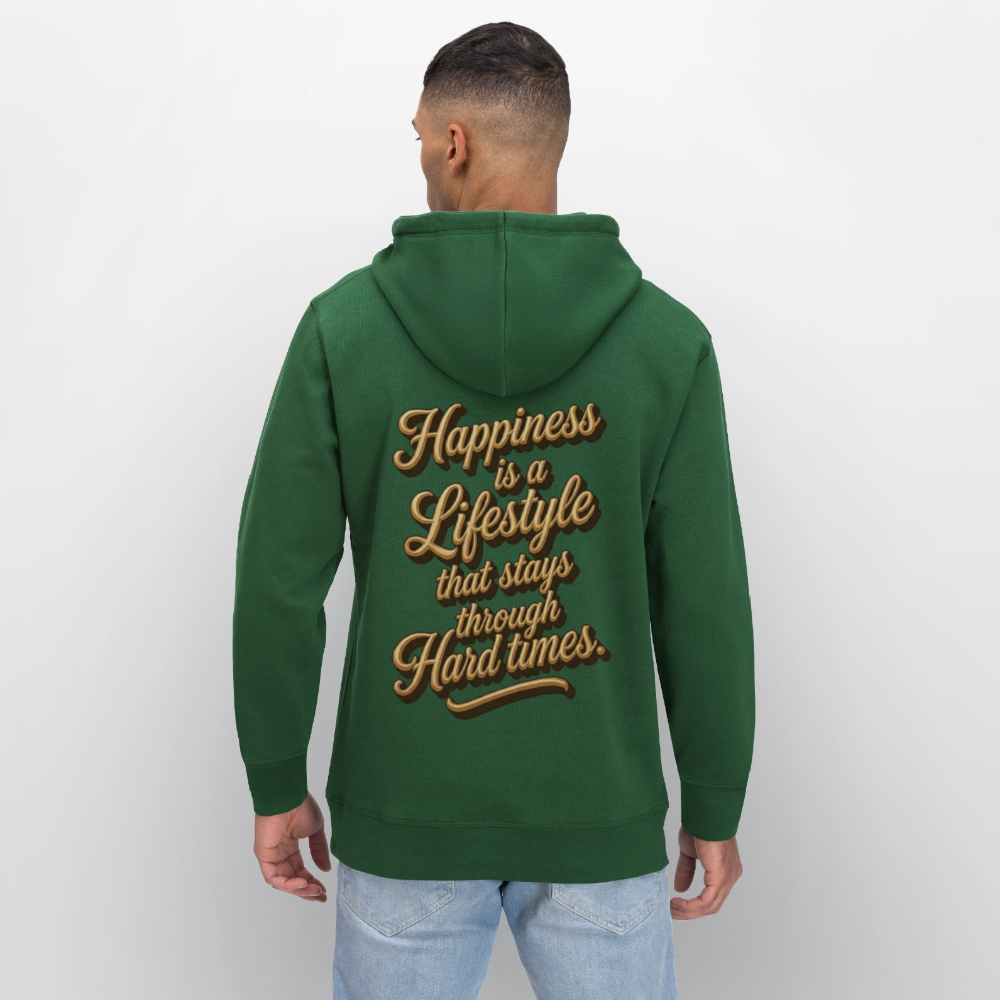 Beat Drop Hoodie - bottle green