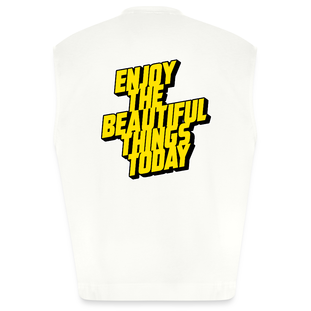 enjoytoday Oversized Tanktop - OFF WHITE