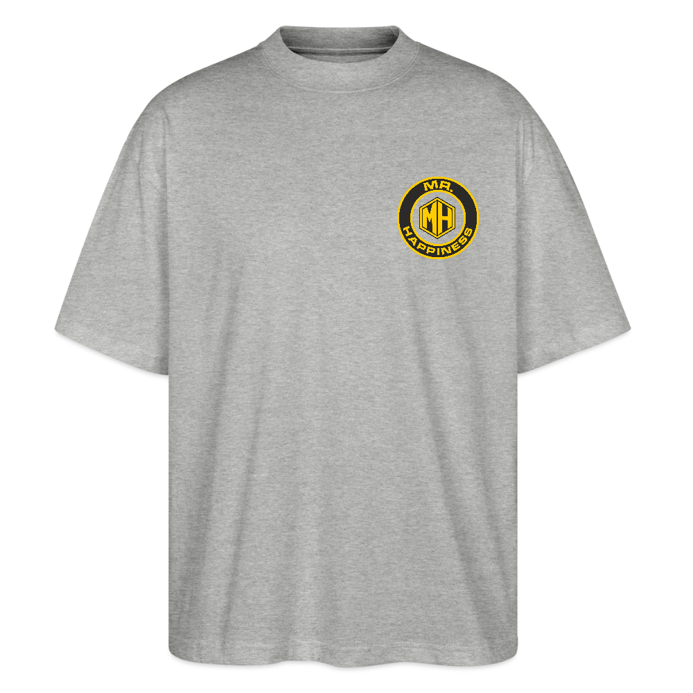 MH ALIVE Oversized Unisex Organic T-shirt Blaster - heather grey