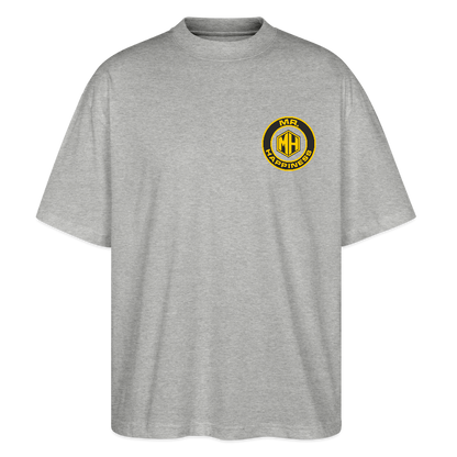 MH ALIVE Oversized Unisex Organic T-shirt Blaster - heather grey