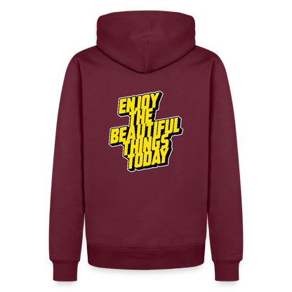 Men’s Premium Hoodie - burgundy