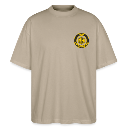 MH Oversized Unisex Organic T-shirt Blaster - stone