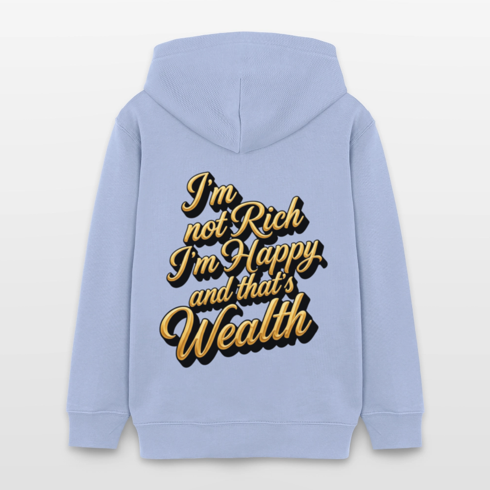 EcoVibe Teen Hoodie Original - sky