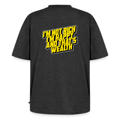 Unisex Oversized - heather anthracite