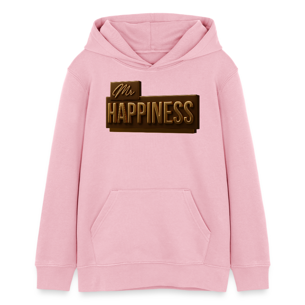 EcoVibe Teen Hoodie - cotton pink