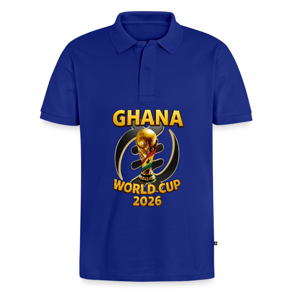 Black Stars Elite Polo - royal blue