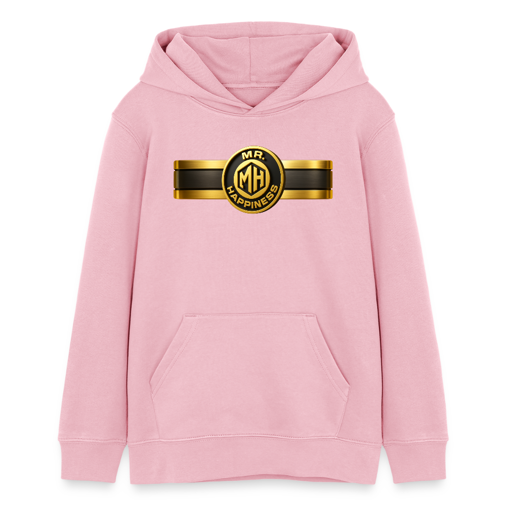 EcoVibe Teen Hoodie Original - cotton pink
