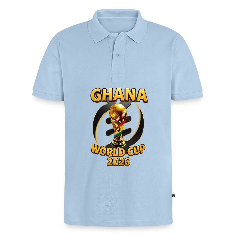 Black Stars Elite Polo - light blue