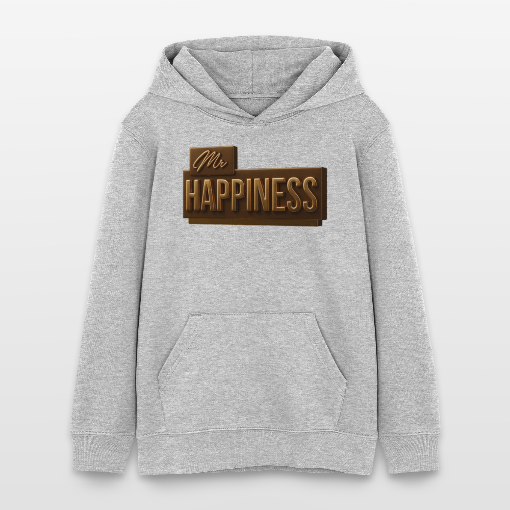 EcoVibe Teen Hoodie - heather grey