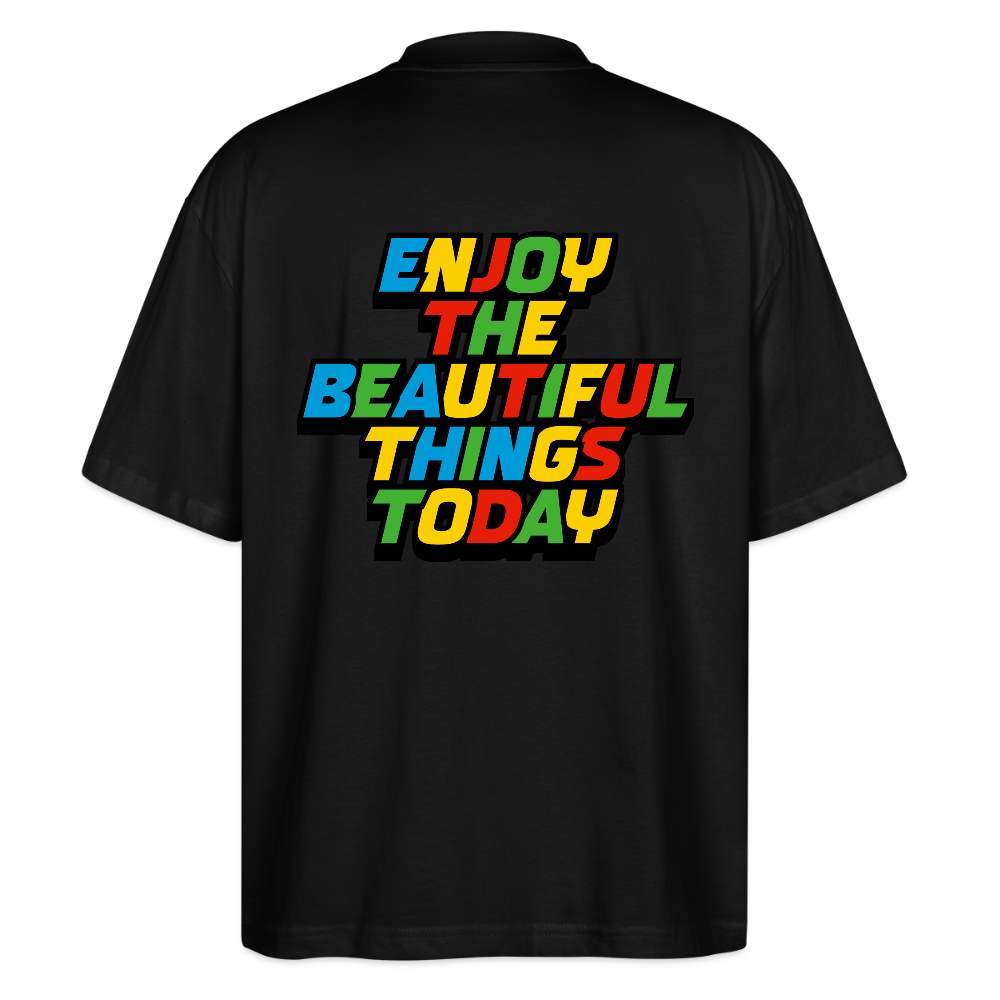 MH Oversized Unisex Organic T-shirt Blaster - black