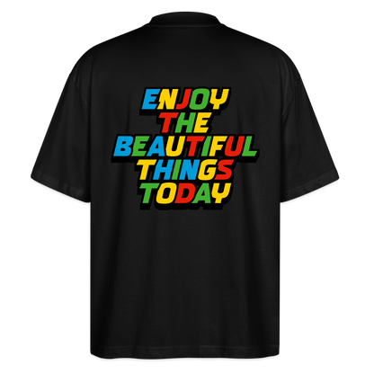 MH Oversized Unisex Organic T-shirt Blaster - black