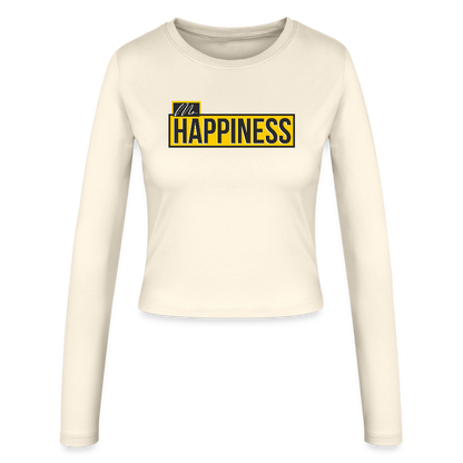 Women's Slim Fit Longsleeve - creme